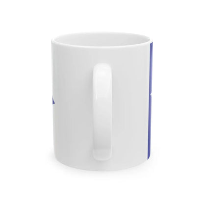 ROCAF Lieutenant Colonels Flag 1958 (China) White Coffee Mug - Go Mug Yourself