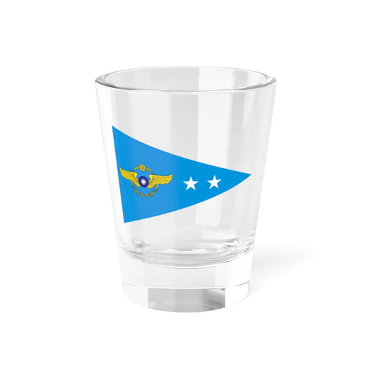 ROCAF Lieutenant Colonels Flag 1962 (China) Shot Glass 1.5oz 1.5oz - Go Mug Yourself