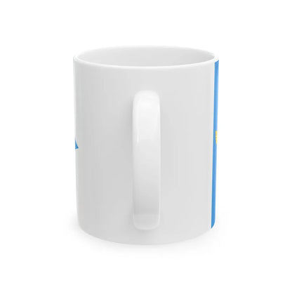 ROCAF Lieutenant Colonels Flag 1962 (China) White Coffee Mug - Go Mug Yourself