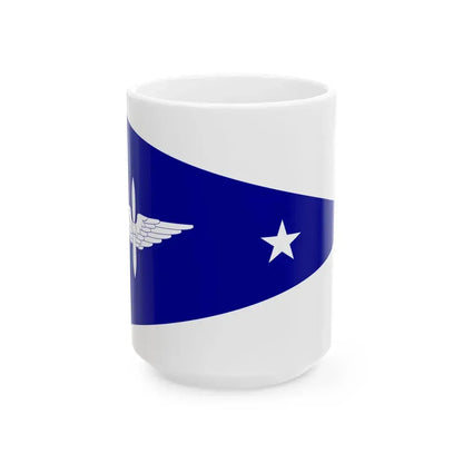 ROCAF Majors Flag 1937 (China) White Coffee Mug 15oz - Go Mug Yourself