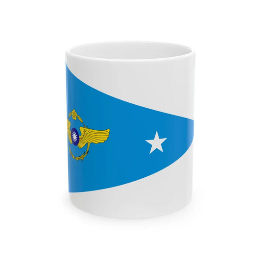 ROCAF Majors Flag 1962 (China) White Coffee Mug 11oz - Go Mug Yourself