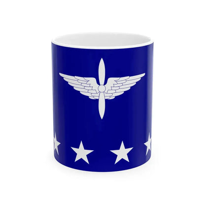 ROCAF Senior Generals Flag 1958 (China) White Coffee Mug 11oz - Go Mug Yourself