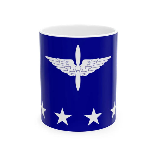 ROCAF Senior Generals Flag 1958 (China) White Coffee Mug 11oz - Go Mug Yourself