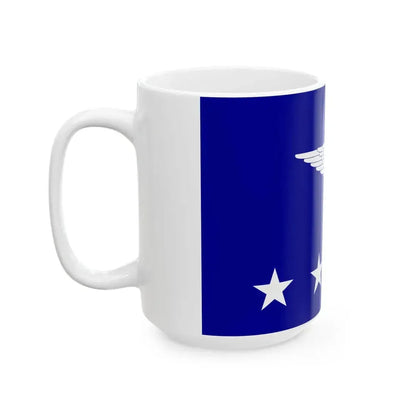 ROCAF Senior Generals Flag 1958 (China) White Coffee Mug - Go Mug Yourself