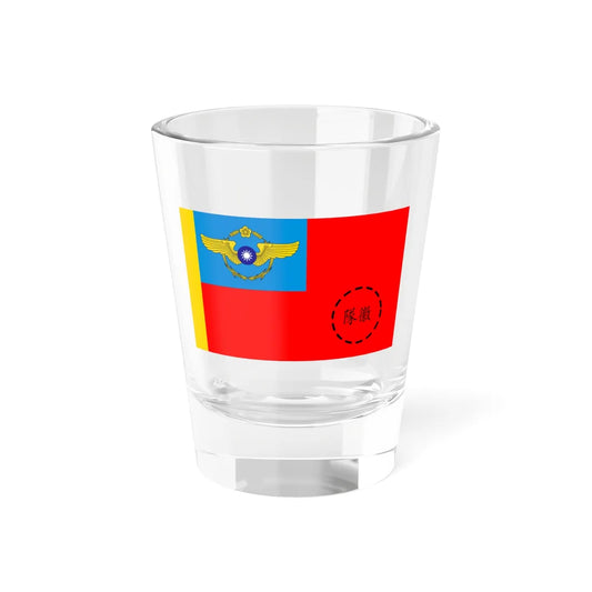 ROCAF Unit Flag 1948 (China) Shot Glass 1.5oz 1.5oz - Go Mug Yourself