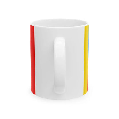ROCAF Unit Flag 1948 (China) White Coffee Mug - Go Mug Yourself