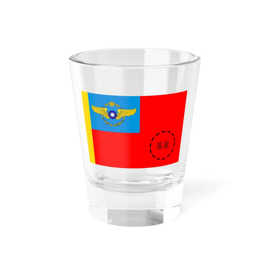 ROCAF Unit Flag 1958 (China) Shot Glass 1.5oz 1.5oz - Go Mug Yourself
