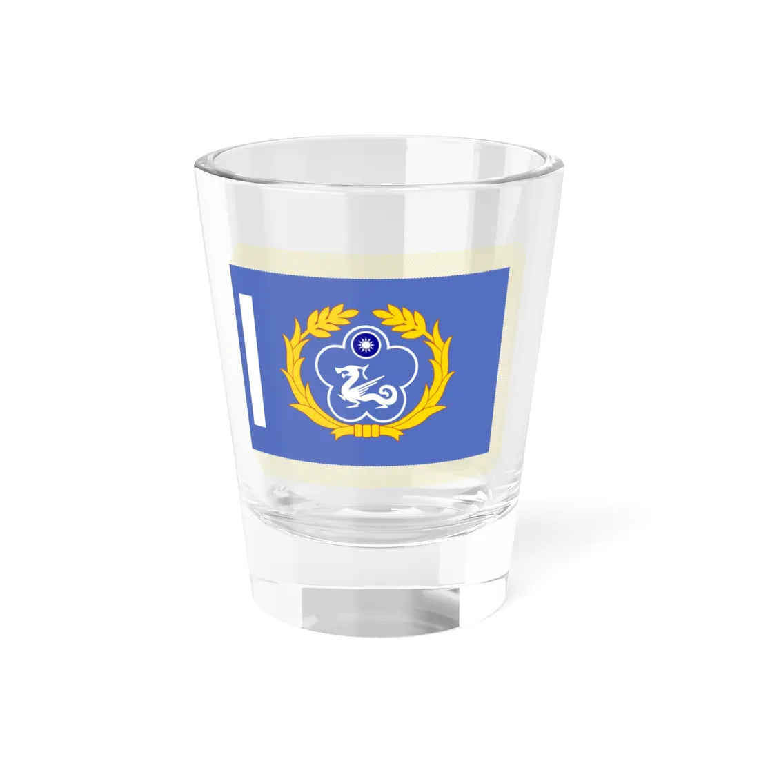 ROCCG Unit Flag (China) Shot Glass 1.5oz 1.5oz - Go Mug Yourself