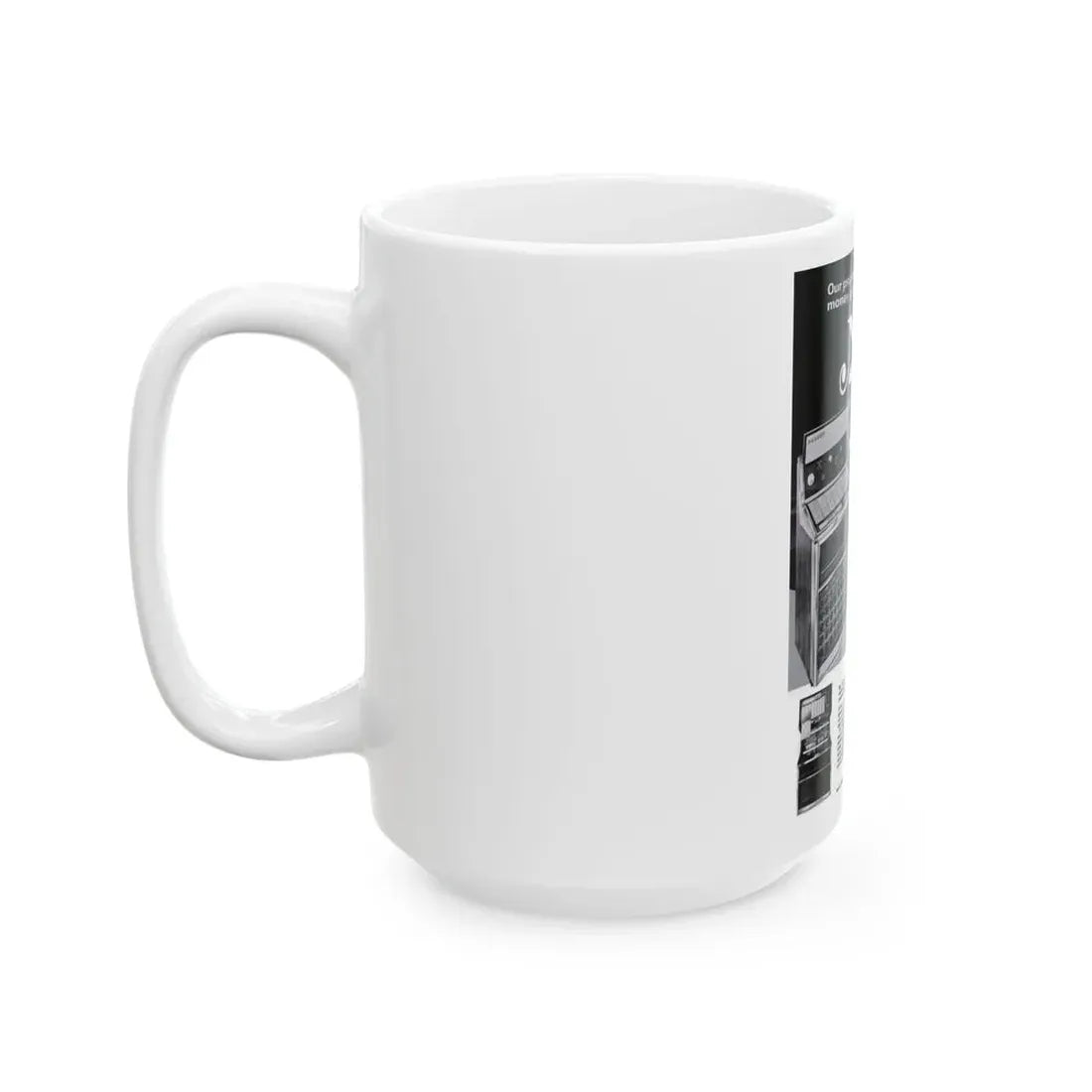 Rock-Ola 1969 (Music Poster) White Coffee Mug - Go Mug Yourself