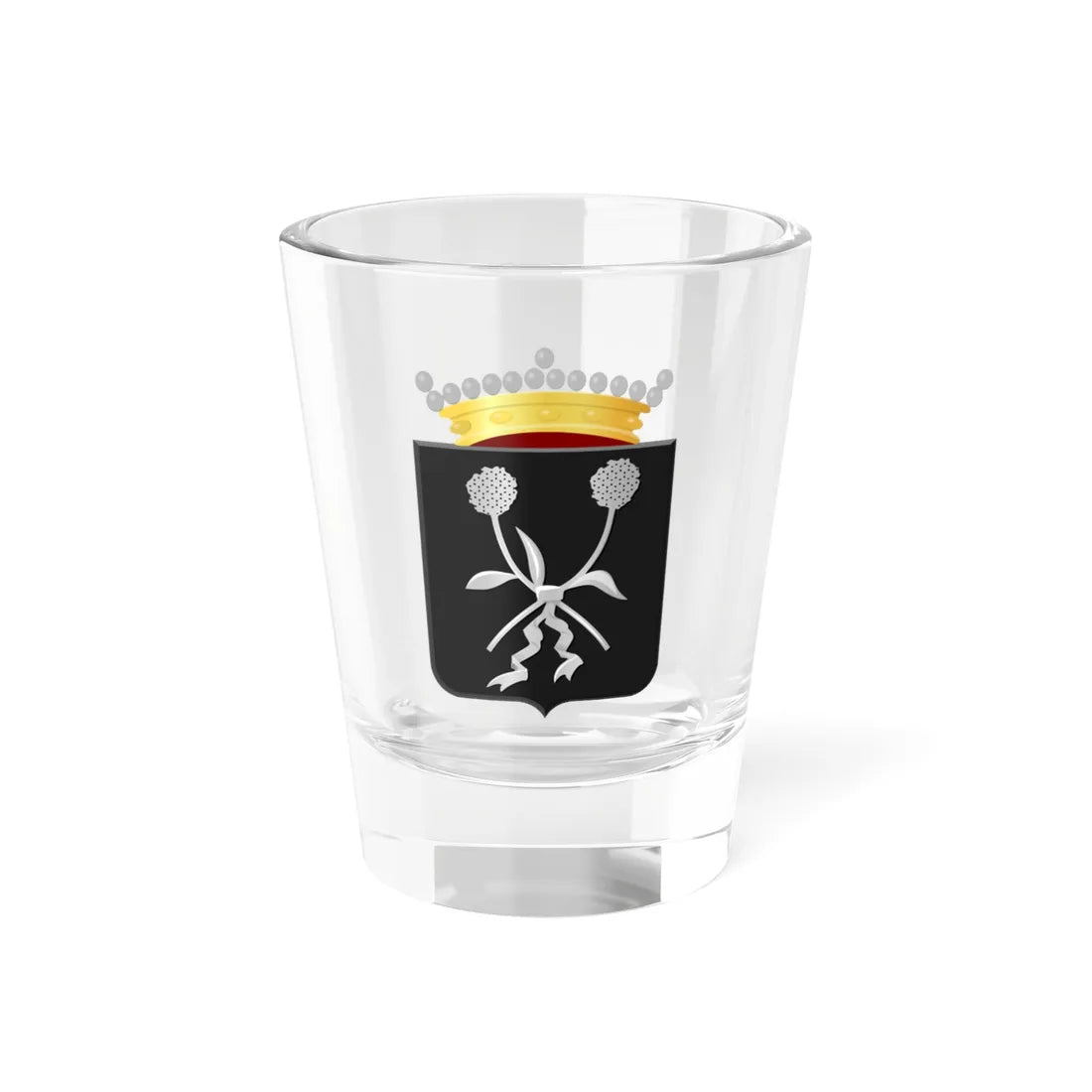 Rockanje wapen (Netherlands) (Coat of Arms) Shot Glass 1.5oz 1.5oz - Go Mug Yourself