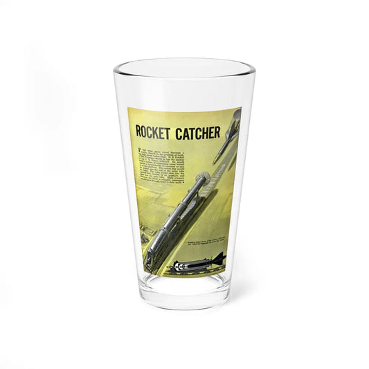 Rocket Catcher, 1952 (Magazine Illustration) Pint Glass 16oz-16oz-Go Mug Yourself