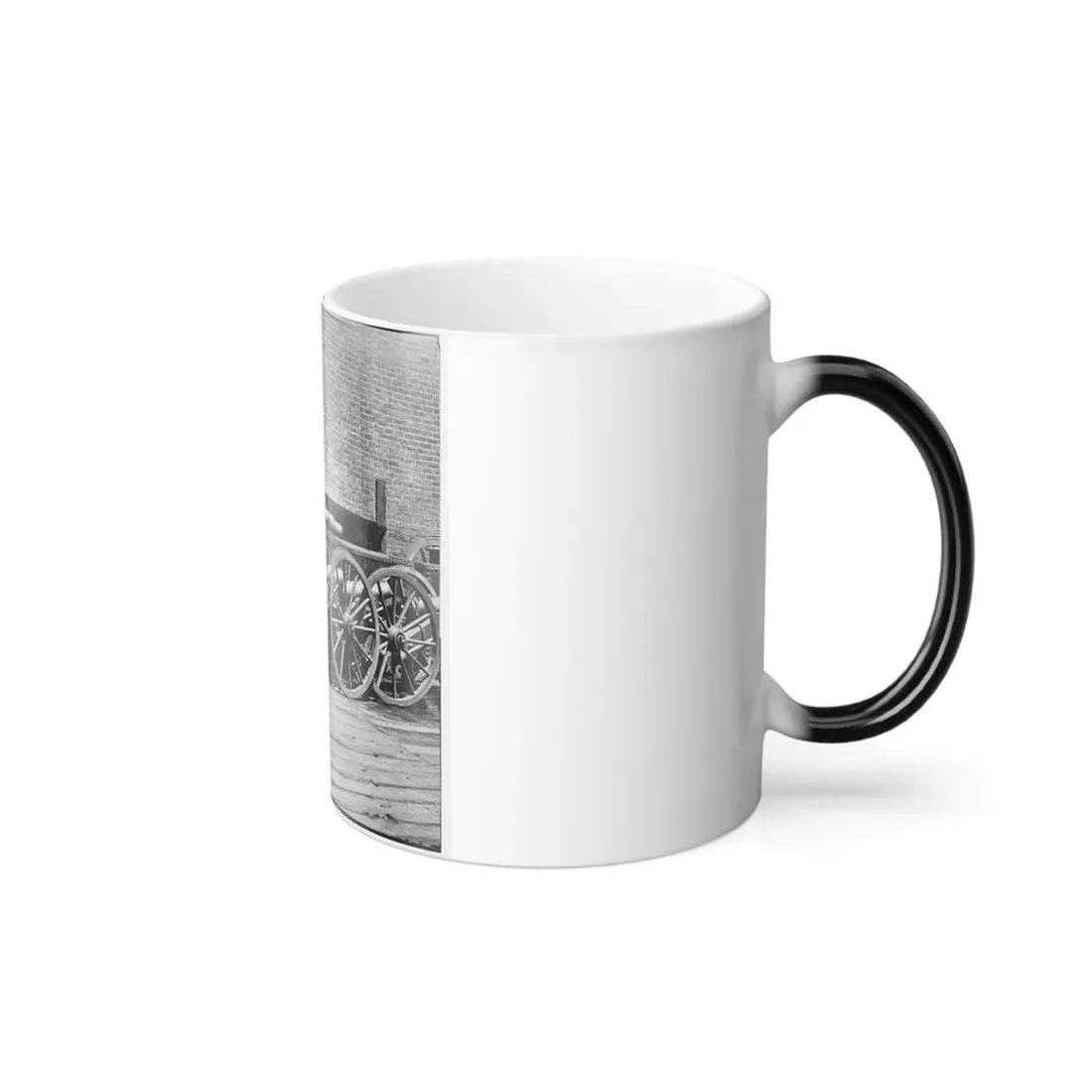Rocketts, Richmond, Va. Confederate Brass Mountain Howitzers (U.S. Civil War) Color Changing Coffee Mug 11oz - Go Mug Yourself