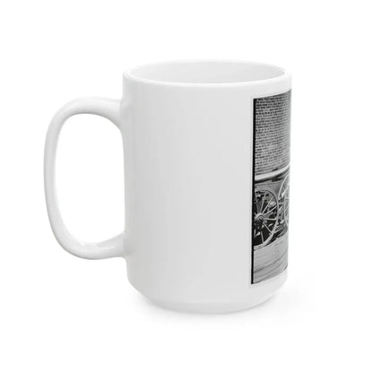 Rocketts, Richmond, Va. Confederate Brass Mountain Howitzers (U.S. Civil War) White Coffee Mug - Go Mug Yourself