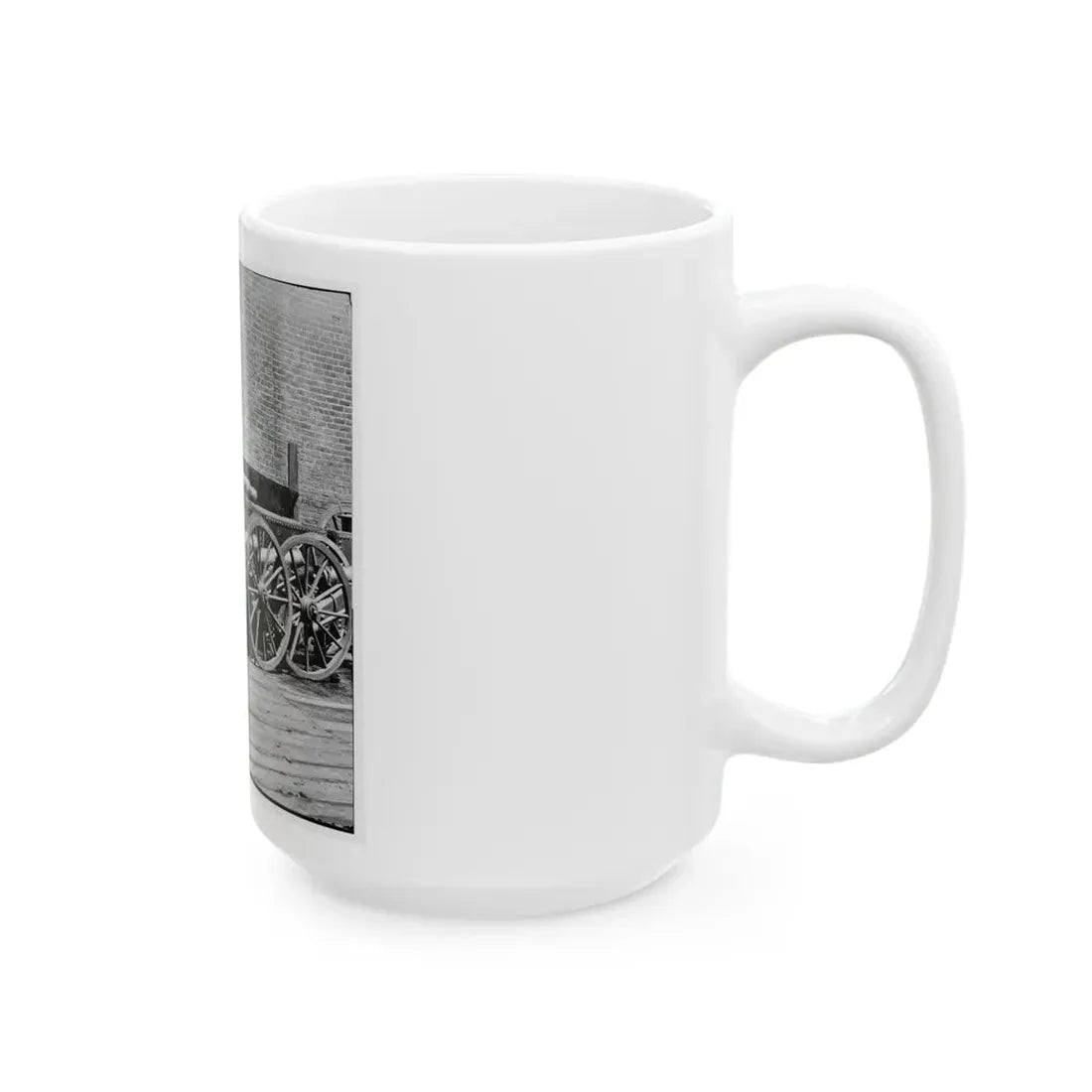 Rocketts, Richmond, Va. Confederate Brass Mountain Howitzers (U.S. Civil War) White Coffee Mug - Go Mug Yourself