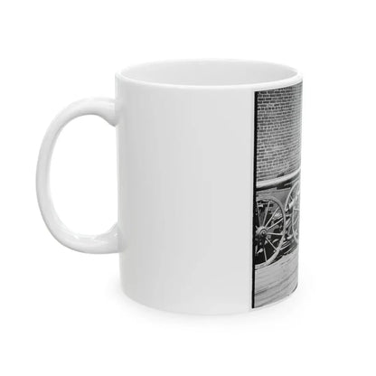 Rocketts, Richmond, Va. Confederate Brass Mountain Howitzers (U.S. Civil War) White Coffee Mug - Go Mug Yourself