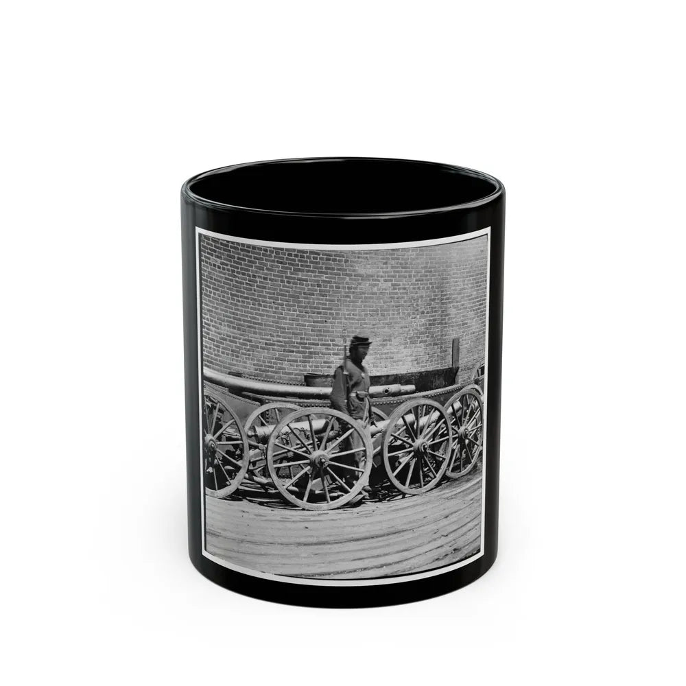 Rocketts, Richmond, Va. Confederate Brass Mountain Howitzers (U.S. Civil War) Black Coffee Mug-11oz-Go Mug Yourself