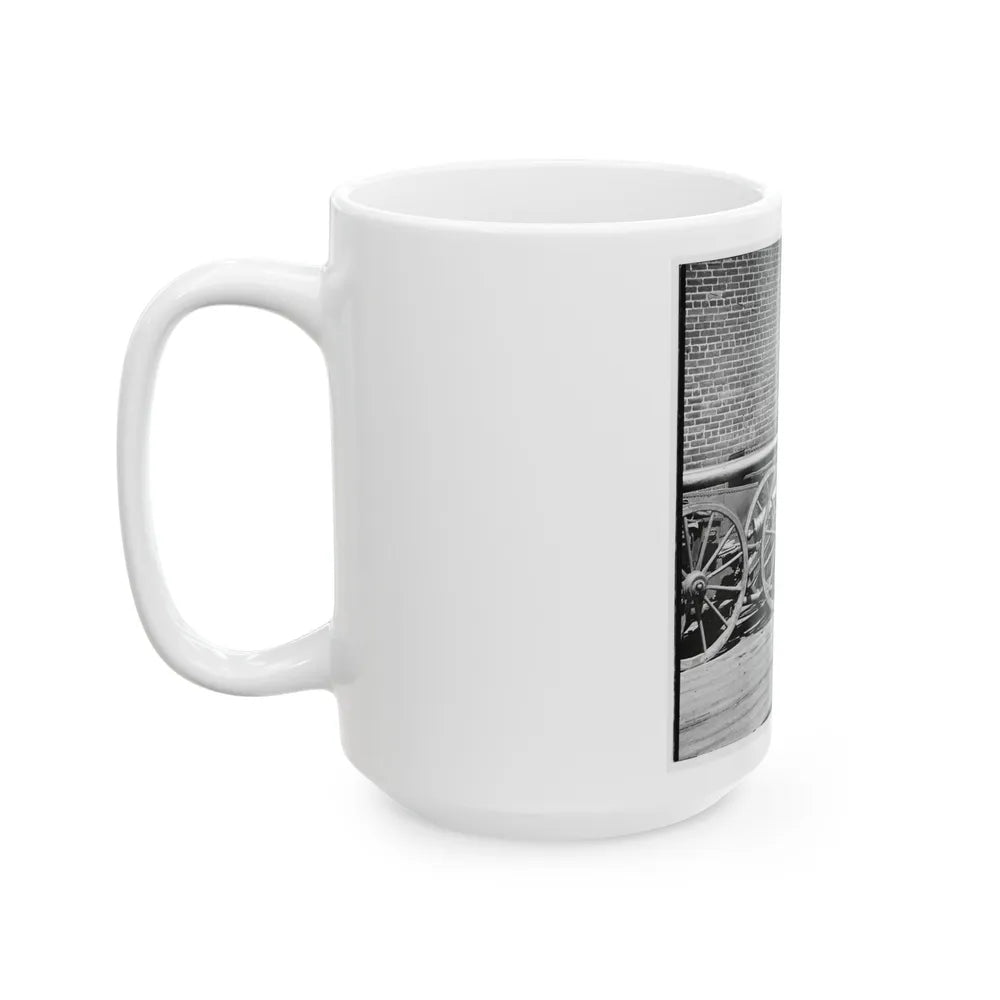 Rocketts, Richmond, Va. Confederate Brass Mountain Howitzers (U.S. Civil War) White Coffee Mug-Go Mug Yourself