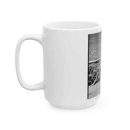 Rocketts, Richmond, Va. Confederate Brass Mountain Howitzers (U.S. Civil War) White Coffee Mug-Go Mug Yourself