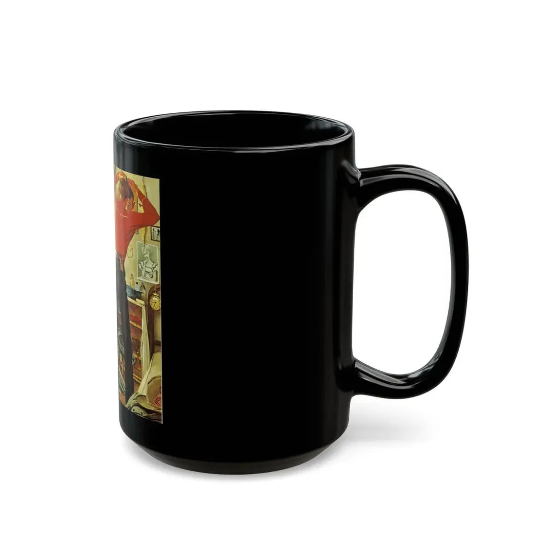Rockwell1 (15) - Black Coffee Mug - Go Mug Yourself