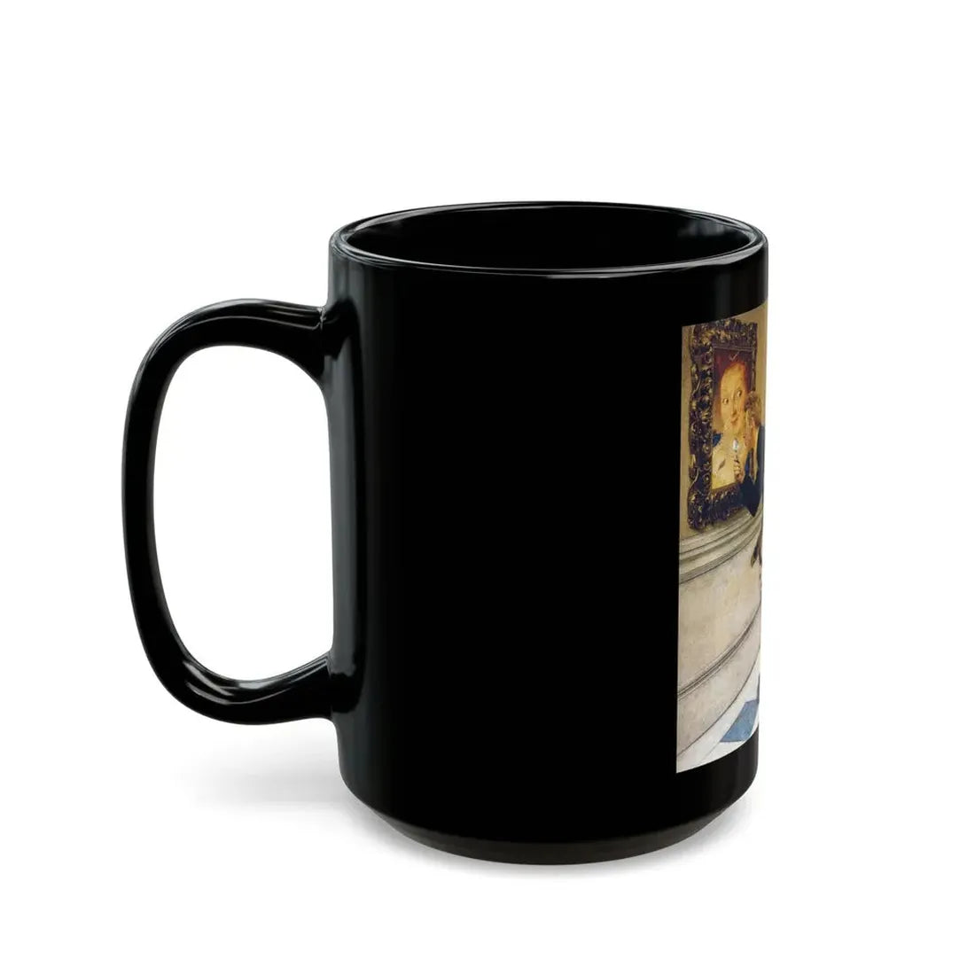 Rockwell1 (18) - Black Coffee Mug - Go Mug Yourself