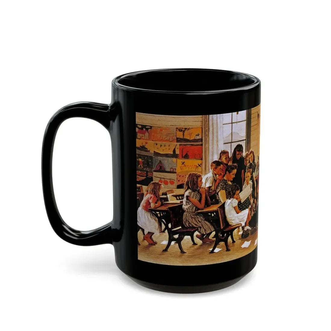 Rockwell1 (4) - Black Coffee Mug - Go Mug Yourself