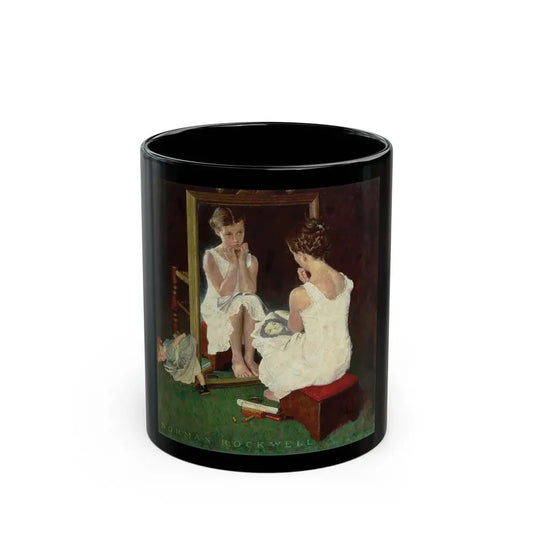 Rockwell1 (8) - Black Coffee Mug 11oz - Go Mug Yourself