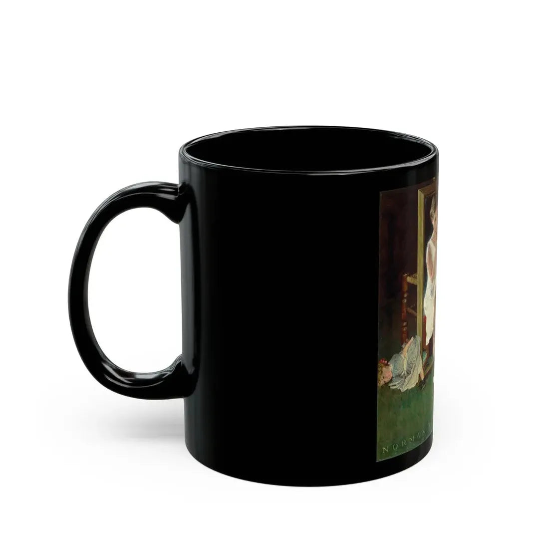 Rockwell1 (8) - Black Coffee Mug - Go Mug Yourself