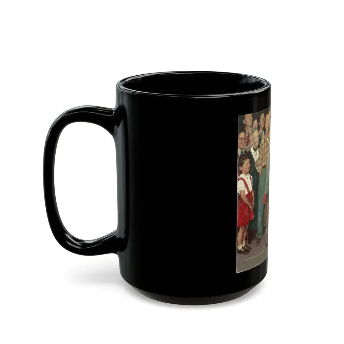 Rockwell2 (1) - Black Coffee Mug - Go Mug Yourself