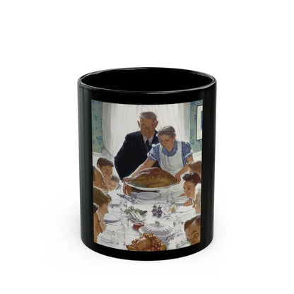 Rockwell2 (10) - Black Coffee Mug 11oz - Go Mug Yourself