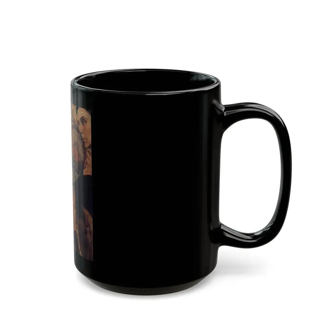 Rockwell2 (11) - Black Coffee Mug - Go Mug Yourself