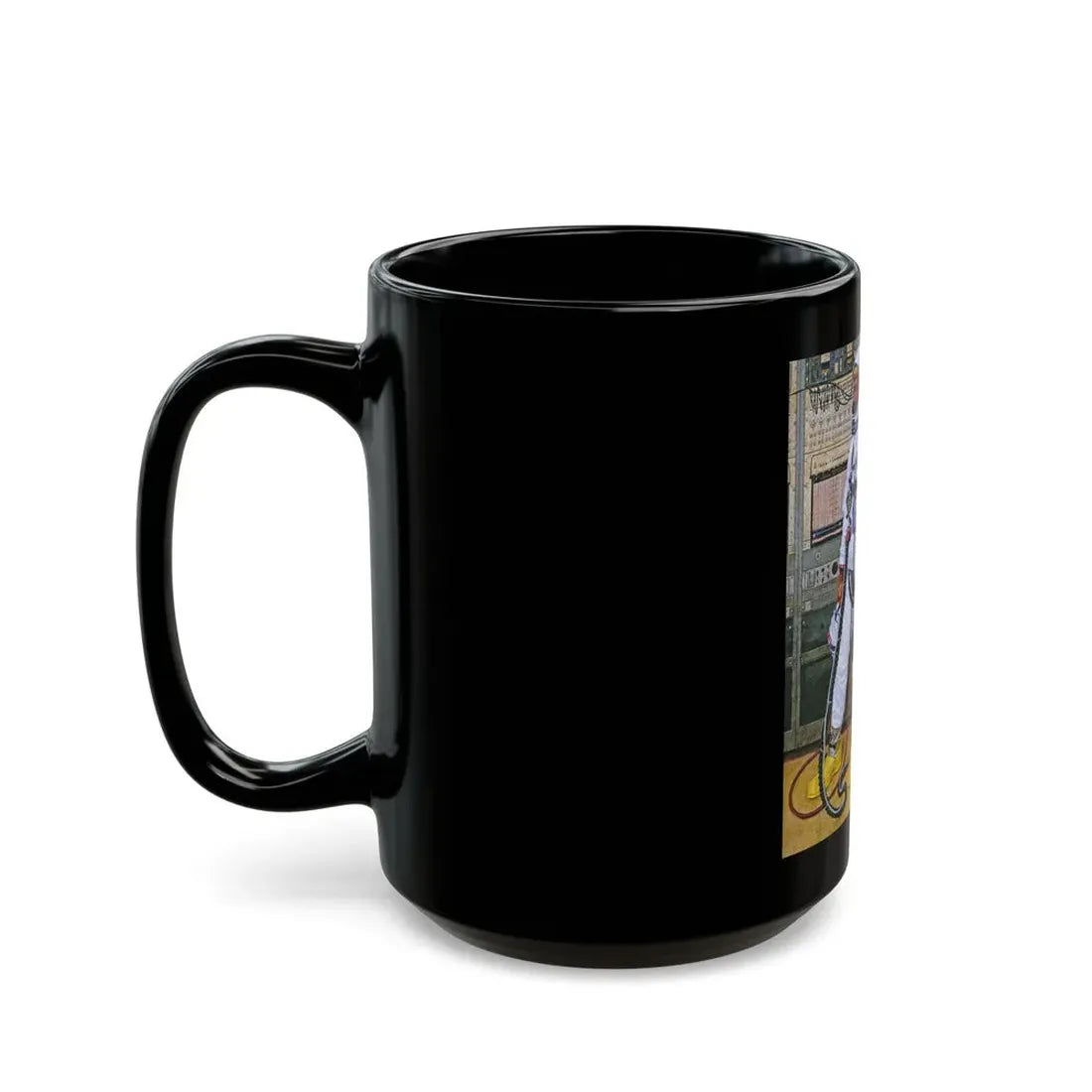 Rockwell2 (14) - Black Coffee Mug - Go Mug Yourself
