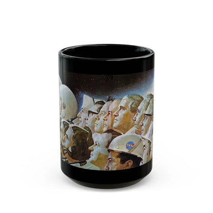 Rockwell2 (15) - Black Coffee Mug 15oz - Go Mug Yourself
