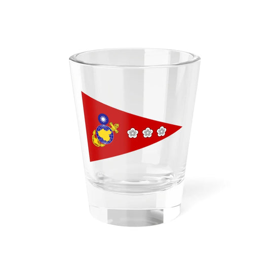 ROCMC Colonels Flag 1964 (China) Shot Glass 1.5oz 1.5oz - Go Mug Yourself