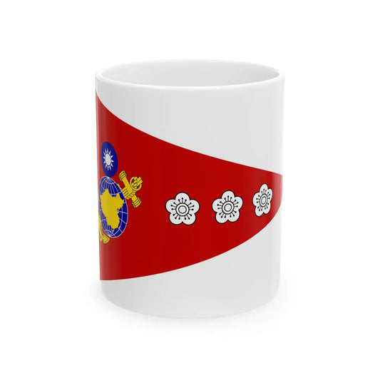 ROCMC Colonels Flag 1964 (China) White Coffee Mug 11oz - Go Mug Yourself