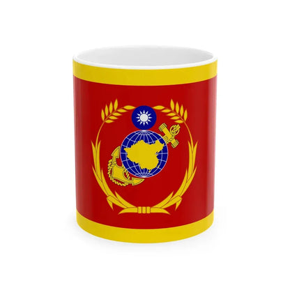 ROCMC Commanders Flag (China) White Coffee Mug 11oz - Go Mug Yourself