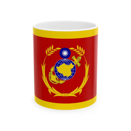 ROCMC Commanders Flag (China) White Coffee Mug 11oz - Go Mug Yourself