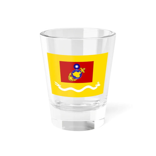 ROCMC Company Flag 1960 (China) Shot Glass 1.5oz 1.5oz - Go Mug Yourself