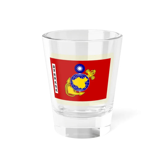 ROCMC Honor Guard Flag (China) Shot Glass 1.5oz 1.5oz - Go Mug Yourself