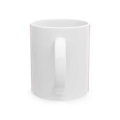 ROCMC Lieutenant Generals Flag (China) White Coffee Mug - Go Mug Yourself