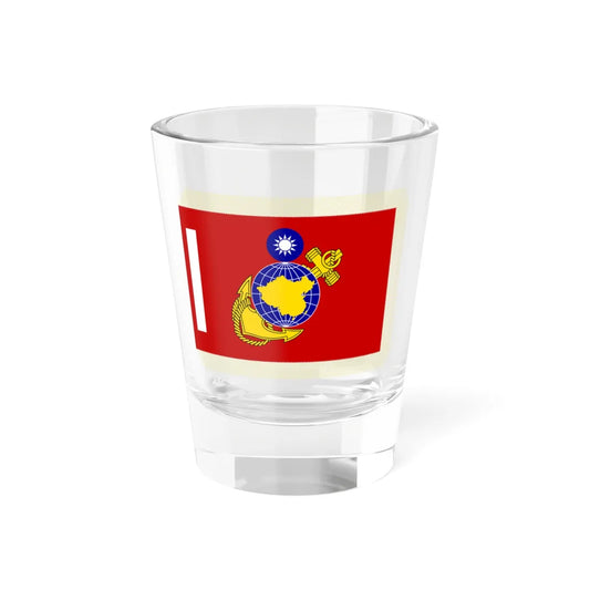 ROCMC Unit Flag (China) Shot Glass 1.5oz 1.5oz - Go Mug Yourself