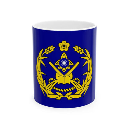 ROCMP Unit Flag 1964 (China) White Coffee Mug 11oz - Go Mug Yourself