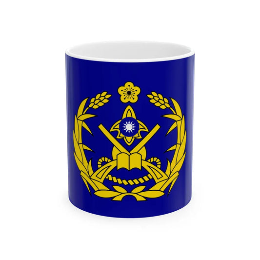 ROCMP Unit Flag 1964 (China) White Coffee Mug 11oz - Go Mug Yourself