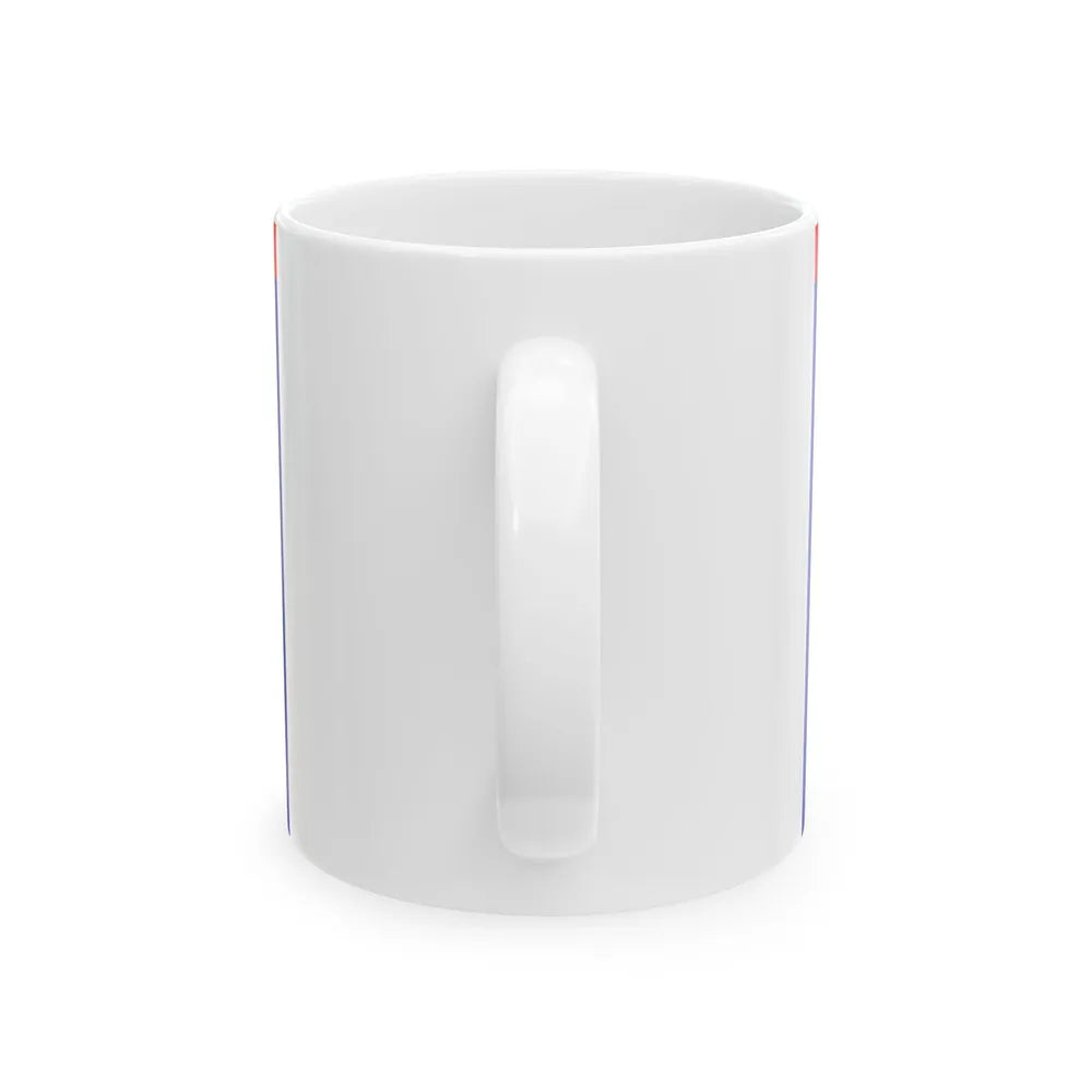 ROCN Admirals Flag 1929 (China) White Coffee Mug - Go Mug Yourself
