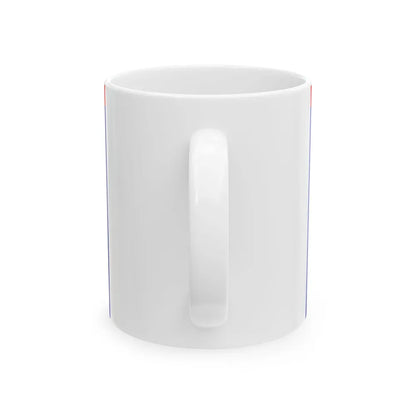 ROCN Admirals Flag 1929 (China) White Coffee Mug - Go Mug Yourself