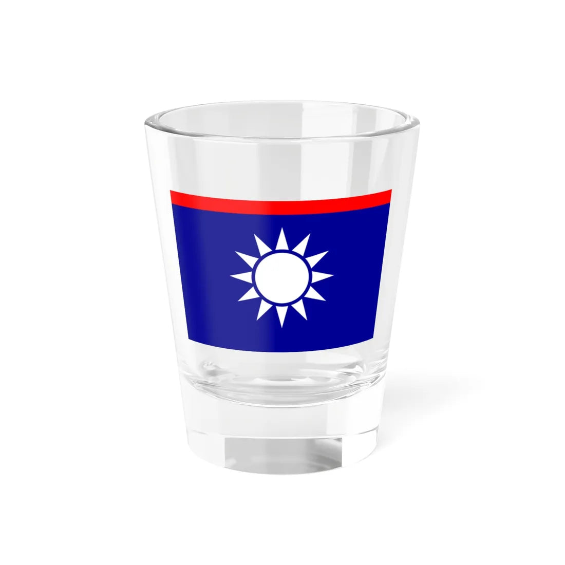 ROCN Admirals Flag (China) Shot Glass 1.5oz 1.5oz - Go Mug Yourself