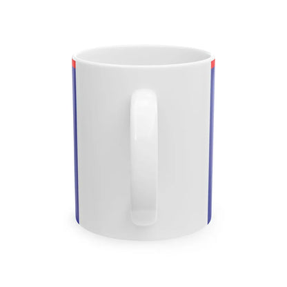 ROCN Admirals Flag (China) White Coffee Mug - Go Mug Yourself