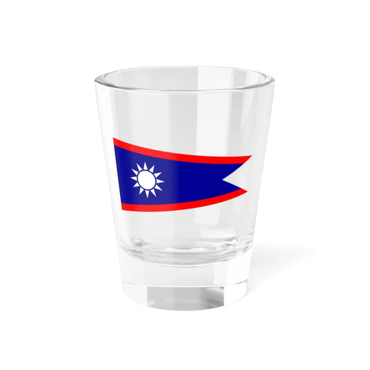 ROCN Battle Fleet Leaders Pennant (China) Shot Glass 1.5oz 1.5oz - Go Mug Yourself