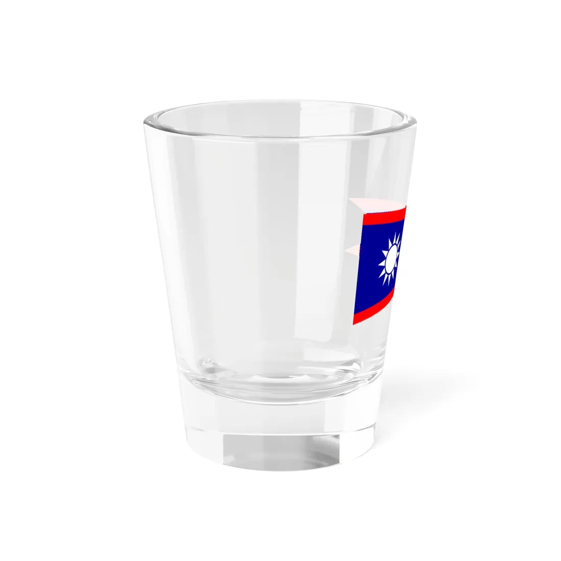 ROCN Battle Fleet Leaders Pennant (China) Shot Glass 1.5oz - Go Mug Yourself