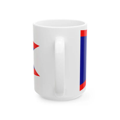 ROCN Battle Fleet Leaders Pennant (China) White Coffee Mug - Go Mug Yourself