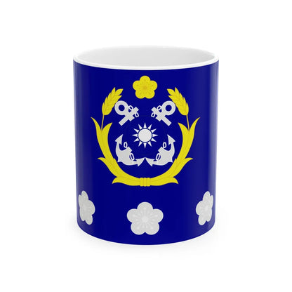 ROCN Captains Flag (China) White Coffee Mug 11oz - Go Mug Yourself